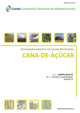 1&ordm; Levantamento de Safra