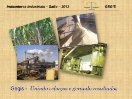 Indicadores AgroIndustriais Safra 2013/14 – Eliana Canevarolo