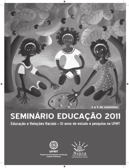 Data e hor&aacute;rio das apresenta&ccedil;&otilde;es de Trabalhos