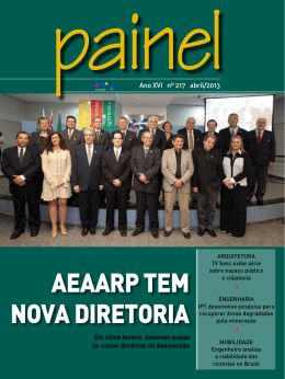 AEAARP tEm novA diREtoRiA