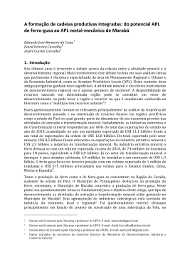 Visualizar/Abrir - Mineralis - Centro de Tecnologia Mineral