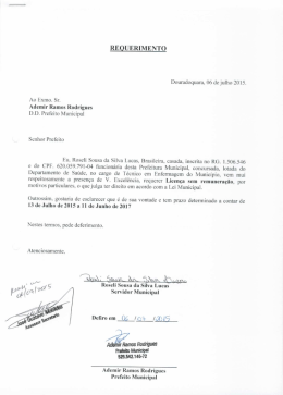 roseli sousa da silva lucas - Prefeitura Municipal de Douradoquara