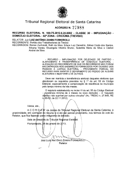Scanned Document - Tribunal Regional Eleitoral de Santa Catarina