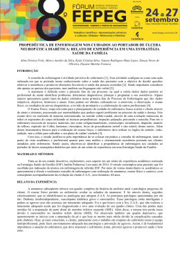 proped&ecirc;utica de enfermagem nos cuidados ao