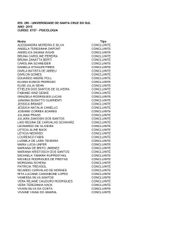 IES: 295 - UNIVERSIDADE DE SANTA CRUZ DO SUL ANO