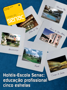 Hot&eacute;is-Escola Senac