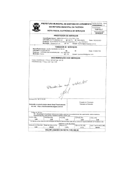 PREFEITURA MUNICIPAL DE SANTANA DO LIVRAMENTO