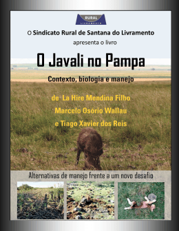 O Javali no Pampa - Sindicato Rural de Sant`Ana do Livramento/RS