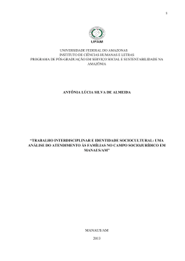 ANT&Ocirc;NIA L&Uacute;CIA SILVA DE ALMEIDA &ldquo;TRABALHO - ppgss