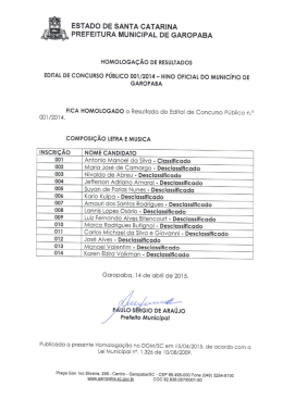 Homologa&ccedil;&atilde;o_edital_Conc.Publico 001_2014 pdf