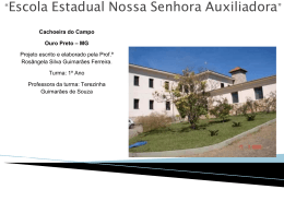 Prof&ordf;. Ros&acirc;ngela Silva Guimar&atilde;es Ferreira