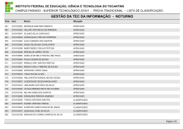 GEST&Atilde;O DA TEC DA INFORMA&Ccedil;&Atilde;O - NOTURNO