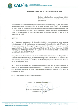 Designa a bacharel em contabilidade GESANE SILVA LIMA para