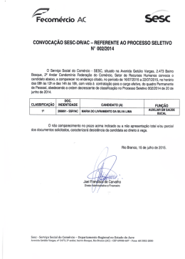 Fecom&eacute;rcio AC &laquo;Sesc