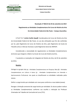 Resolução nº 003/14 de 03 de setembro de 2014