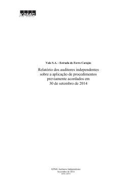 3&ordm; Trimestre/2014