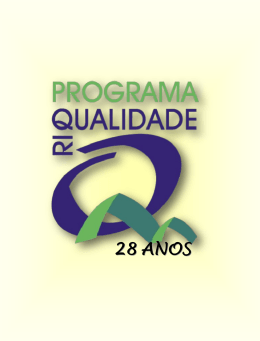 Programa Qualidade Rio - 28 anos
