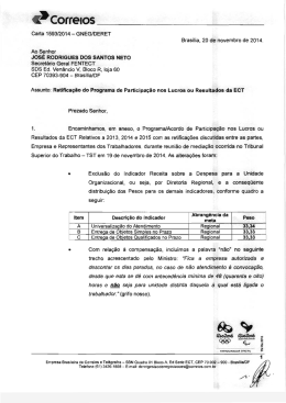 Retificação de Acordo