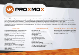 Solução Proxmox