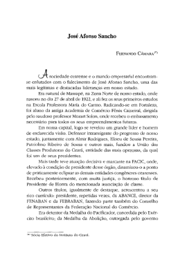 José Afonso Sancho - Instituto do Ceará