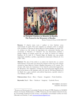 As Ex&eacute;quias F&uacute;nebres no Mosteiro da Batalha The