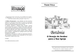 Betânia - Frank Viola