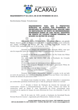 Visualizar PDF - Câmara Municipal de Acaraú