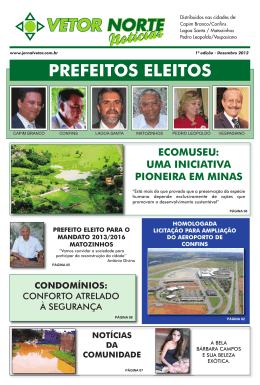 1&ordf; Edi&ccedil;&atilde;o - Jornal Vetor