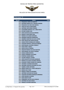58 - Tropas P&aacute;ra-quedistas Portuguesas