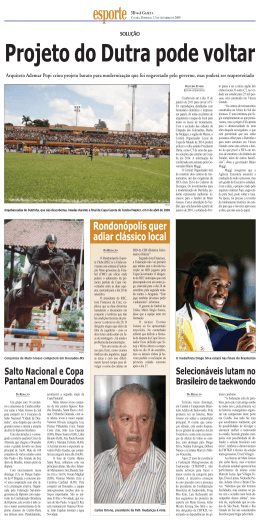 esporte - Gazeta Digital