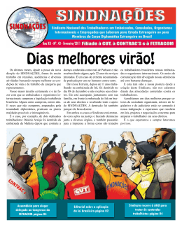 LEIA NESTE INFORMATIVO &ndash; Dias melhores vir&atilde;o