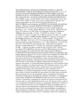 EDITAIS DE LEIL-303O - Justi&ccedil;a Federal do Rio Grande do Sul