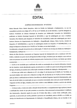 Audiência de Interessados N.º 207/2015
