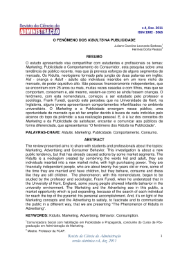 Revista da Ci&ecirc;ncia da Administra&ccedil;&atilde;o vers&atilde;o eletr&ocirc;nica v.4, dez. 2011