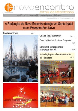 Dezembro de 2010 - Jornal Novo Encontro