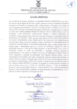 Q?? - Prefeitura Municipal de Chaves &ndash; PA