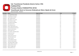 Inst. Tocantinense Presidente Antonio Carlos LTDA FAHESA/ITPAC