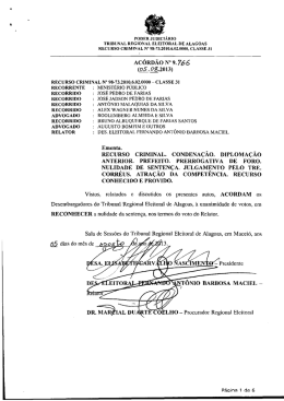 9766 - Tribunal Regional Eleitoral de Alagoas