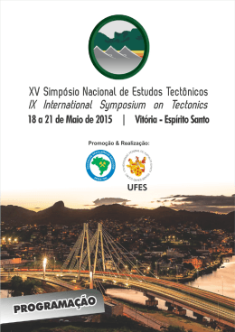 programa&ccedil;&atilde;o completa - XV Simp&oacute;sio Nacional de Estudos