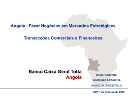 3. Banco Caixa Geral Totta Angola