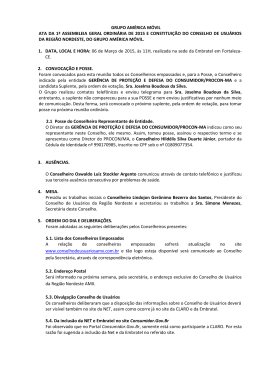 ATA - CONSELHO NORDESTE