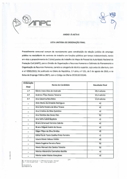 ©/II"IPÍ: - Autoridade Nacional de Protecção Civil