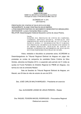11374 - Tribunal Regional Eleitoral de Alagoas