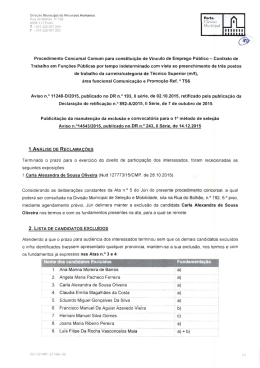 Dire&ccedil;&atilde;o Municipal de Recursos Humanos Rua do Bolh&atilde;o n&ldquo; 192