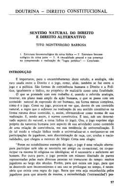 DGUTRINA - DIREITO CÔNSTITUCIONAL