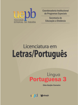 Lingua portuguesa III cs5.indd - UEPB