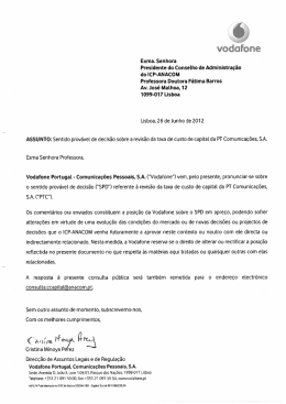 Sentido prov&aacute;vel de decis&atilde;o sobre a revis&atilde;o da taxa de
