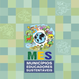 programa munic&iacute;pios educadores sustent&aacute;veis