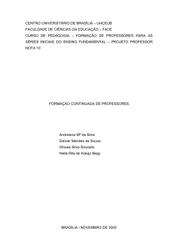 FORMA&Ccedil;&Atilde;O D