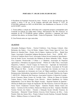 Acesse aqui a portaria com este resultado